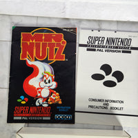 
              Mr Nutz - SNES - Super Nintendo - Boxed + Complete With Manual, Papers + Poster
            