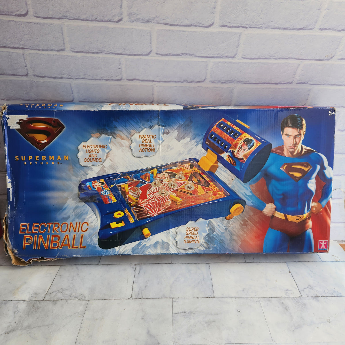 Superman Returns Electronic Pinball Machine Rare 2006 Character ...