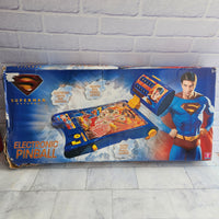 
              Superman Returns Electronic Pinball Machine Rare 2006 Character
            