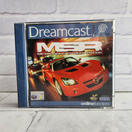 MSR Metropolis Street Racer Sega Dreamcast  - Complete With Manuals + Inserts