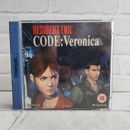 Resident Evil Code: Veronica - SEGA Dreamcast - Complete With Manual + Insert