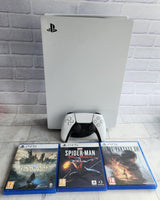 
              Sony PlayStation 5 PS5 Disc Edition Console Bundle White
            