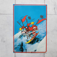 
              Goofy Ski Trip (Around The World) Framed Vintage Disney Postcard
            