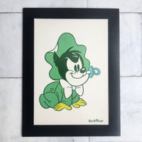 
              Baby Pete (1985) Framed Vintage Disney Postcard
            