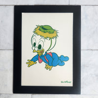 
              Baby Donald Duck (1985) Framed Vintage Disney Postcard
            