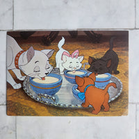 
              Aristocats Framed Vintage Disney Postcard
            