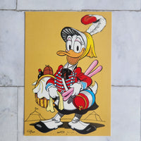 
              Daisy Duck Picnic Framed Vintage Disney Postcard
            