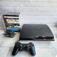 
              PlayStation 3 Console Bundle 13 Games + Controller + Cables - Ready To Play
            