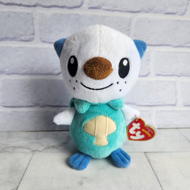 Pokemon Oshawott Beanie Baby TY 2011 With Tags Rare