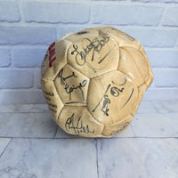 
              Rangers Signed Football Ball With Paul Gascoigne Autograph Gazza - Vintage 1995
            