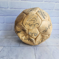 
              Rangers Signed Football Ball With Paul Gascoigne Autograph Gazza - Vintage 1995
            