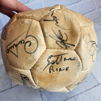 
              Rangers Signed Football Ball With Paul Gascoigne Autograph Gazza - Vintage 1995
            