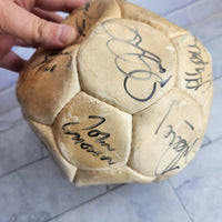 
              Rangers Signed Football Ball With Paul Gascoigne Autograph Gazza - Vintage 1995
            