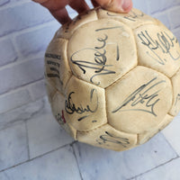 
              Rangers Signed Football Ball With Paul Gascoigne Autograph Gazza - Vintage 1995
            