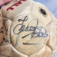 
              Rangers Signed Football Ball With Paul Gascoigne Autograph Gazza - Vintage 1995
            