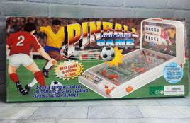 Electronic Soccer Pinball Game Football 1980s World Cup - In Box - Lights Sounds