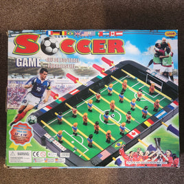 Vintage Soccer Foosball Table Football In Box 90s World Cup - Complete