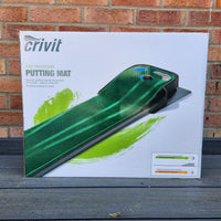
              Crivit Golf Putting Mat - With Bunker + Rail - New In Box
            