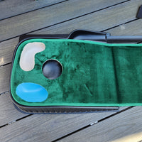 
              Crivit Golf Putting Mat - With Bunker + Rail - New In Box
            