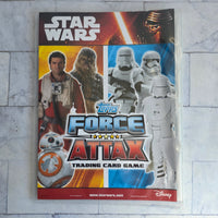 
              Topps Star Wars Force Attax Binder Bundle + Cards + Foils
            