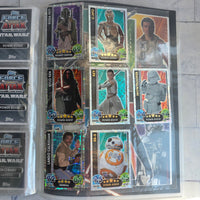 
              Topps Star Wars Force Attax Binder Bundle + Cards + Foils
            