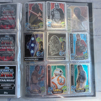 
              Topps Star Wars Force Attax Binder Bundle + Cards + Foils
            