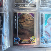 
              Topps Star Wars Force Attax Binder Bundle + Cards + Foils
            