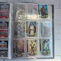 
              Topps Star Wars Force Attax Binder Bundle + Cards + Foils
            