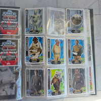 
              Topps Star Wars Force Attax Binder Bundle + Cards + Foils
            