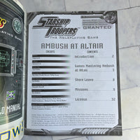 
              Starship Troopers The Roleplaying Game Ambush At Altair RPG Book - 2006 Rare
            