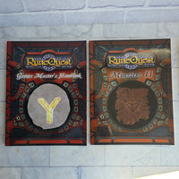 
              Runequest RPG Book Bundle Games Master's Handbook + Monsters 2 - Rare 2008
            