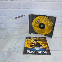 
              Harry Potter Philosopher's Stone + Chamber Secrets PS1 Game Bundle + Manual
            