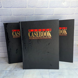 Murder Casebook Magazine Bundle Set Complete 31 - 74 + Binders