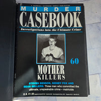 
              Murder Casebook Magazine Bundle Set Complete 31 - 74 + Binders
            