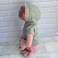 
              ET Extra Terrestrial Plush Toy 12" Hoody Vinyl Face Vintage Applause 1998
            