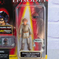 
              Star Wars Anakin Skywalker Figure Naboo Pilot Comm Tech Episode 1 - New Sealed
            