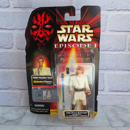 Star Wars Obi-Wan Kenobi Figure Jedi Knight Comm Tech Episode 1 - New Sealed