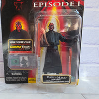 
              Star Wars Darth Maul Sith Lord Figure Comm Tech Episode 1 - New Sealed
            