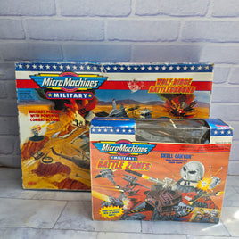 Micro Machines Wolf Ridge Battleground + Skull Canyon Boxed - New Sealed
