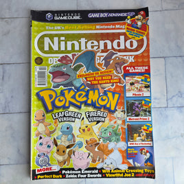 Nintendo Magazine Pokemon Fire Red Leaf Green Cover Gamecube Gameboy Advance SP
