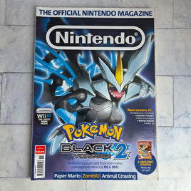 Nintendo Magazine Pokemon Black 2 Cover Issue 87 Wii U 3DS