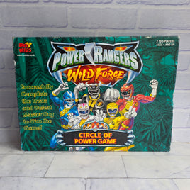 Power Rangers Wild Force Circle Of Power Board Game - 2003