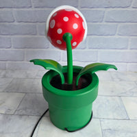 
              Super Mario Piranha Plant Desk Lamp Licensed Nintendo USB LED Light
            