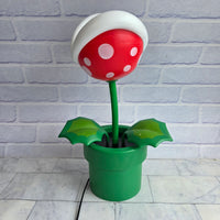 
              Super Mario Piranha Plant Desk Lamp Licensed Nintendo USB LED Light
            