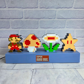 Super Mario Bros Icons Light 3-Modes Music Reactive Paladone Official Nintendo