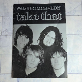 Take That 1995 Memorabilia Tour Program  tt:95@MCR +LDN