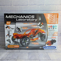 
              Clementoni Mechanics Laboratory Car STEM Science Museum Build 50 Models  - New
            