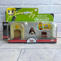 
              Zelda Windwaker Micro Land Bundle Deluxe Figure Playset Link Ganondorf Nintendo
            