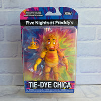 
              Five Nights At Freddys Tie Dye Chica And Cupcake Funko Action Figure New Sealed
            