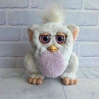 
              Furby Baby Sleepy White & Purple 2005 Hasbro Tiger Vintage 59961
            
